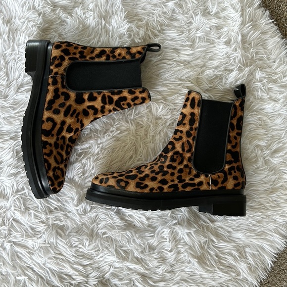 Aerosoles Animal Print Bootie - Picture 1 of 7